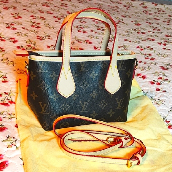 unbranded Handbags - Inspired Monogram Crossbody Bag with Adjustable Strap